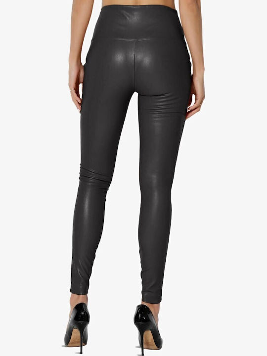 Täglich Frauen Leggings Hochgeschnitten & Push Up Black