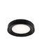 Eurolamp Ceiling Mount Light 50cm Black with Integrated LED