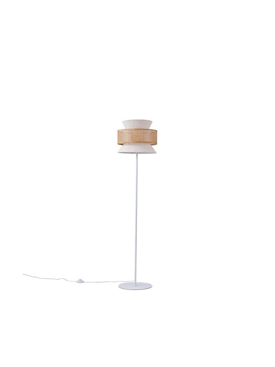 Eurolamp Isla Floor Lamp H145cm. White Eurolamp Isla Floor Lamp H145cm. White