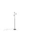 Eurolamp Velas LED Floor Lamp H160xW25cm. with Warm White Light 1800lm Black