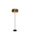 Fylliana Fl610423 Floor Lamp H151xW44cm. with Socket for Bulb E27 Bronze