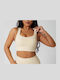 Women's Sports Bra without Padding Beige