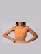 Women's Sports Bra without Padding Orange