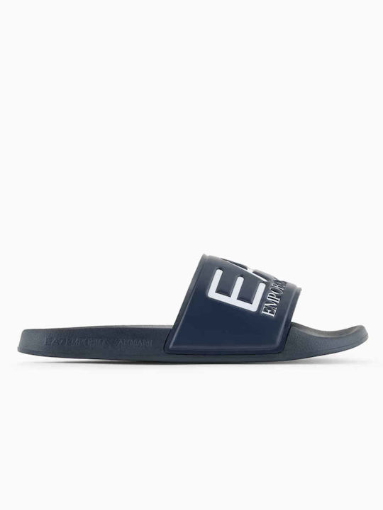 Emporio Armani Herren Flip-Flops Blau