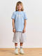 Kids' Athletic Shorts/Bermudas Gray melange
