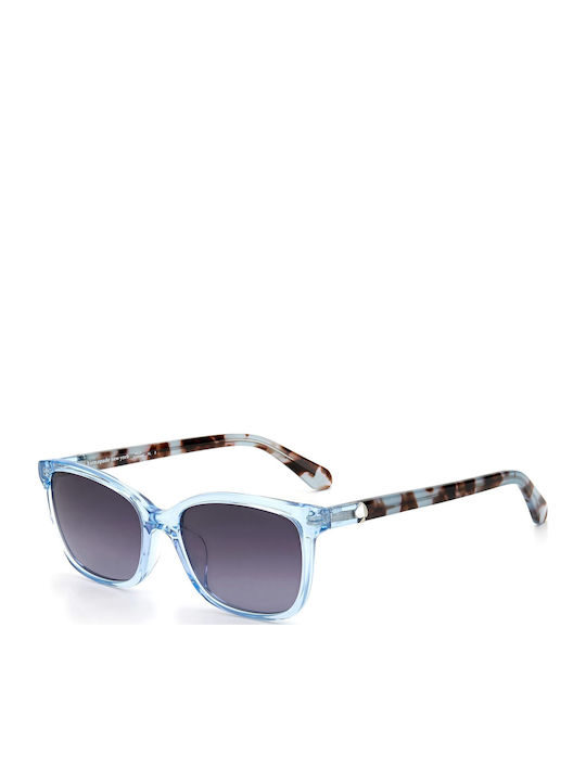 Kate Spade Women's Sunglasses with Blue Plastic Frame and Gray Gradient Lens TABITHASPJPF3