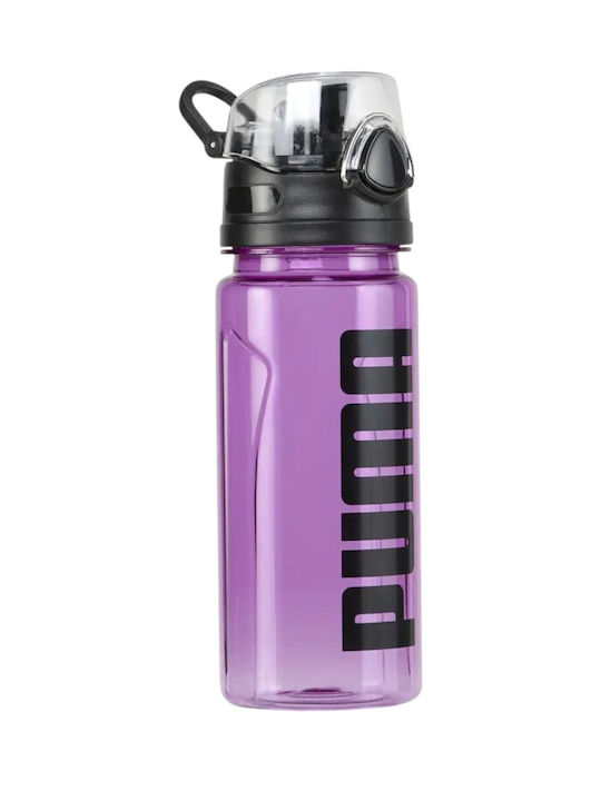PUMA Αθλητικό Παγούρι Πλαστικό 600ml Μωβ