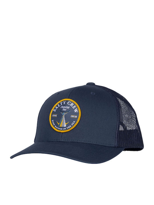 Salty Crew Bottom Dweller Retro Trucker Cap Navy