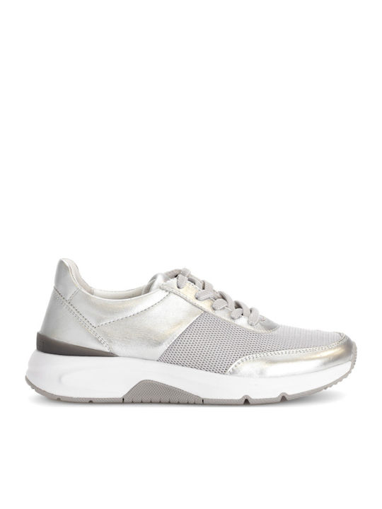 Gabor Γυναικεία Ανατομικά Sneakers Ασημί