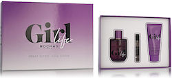Rochas Girl Γυναικείο Σετ με Eau de Parfum και Mini Άρωμα 3τμχ