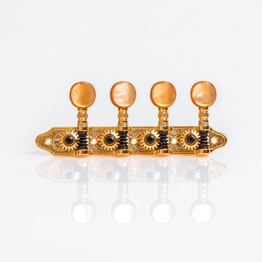 Grover Grover MA-200 Gold Mandolin Bouzouki Tuning Pegs Hole Edge