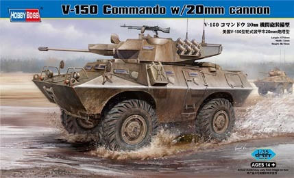 Hobbyboss Model Figure M706 Commando Armored Car 1:35 82419