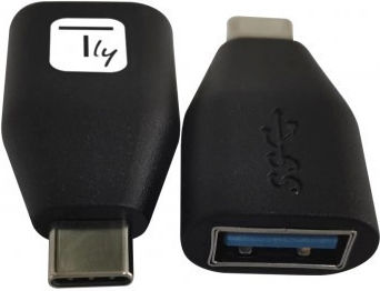 Techly Converter USB-C male to USB-A male 1pcs IADAP-USB30-CMAFTY