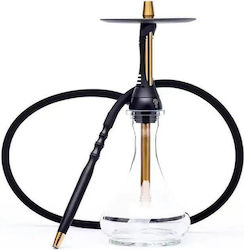 Alpha Ναργιλές Μονός Black 50cm Alpha Ναργιλές Μονός Black 50cm