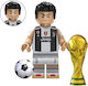 Kopf-Toy Football Action Figure 4.5cm Tunic-TV7033