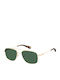 Polaroid Herren Sonnenbrille mit Gold Metall Gestell und Grün Linse PLD6235/S/X PEF/UC