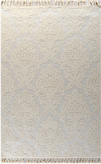 Tzikas Carpets Set Modern Covoare pentru dormitor Albe 332-0-335-68339-060 3buc