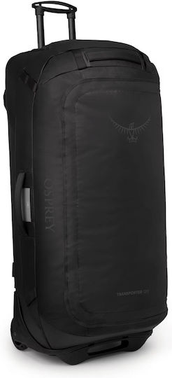 Osprey Transporter Σακ Βουαγιάζ 120lt Μαύρο με Ρόδες Υφασμάτινο
