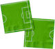 Servietten 33 x 33 cm Fußball Packung mit 20 Stück