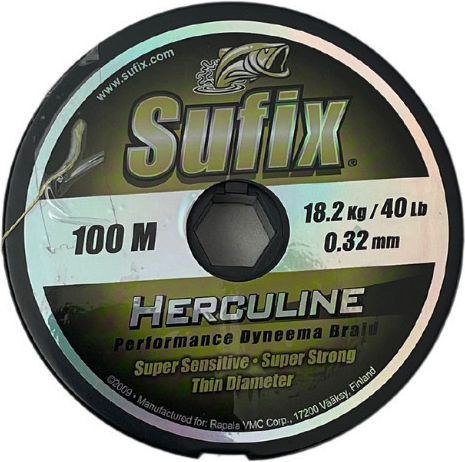 Νήμα Sufix Herculine 100m Πράσινο 0.69mm