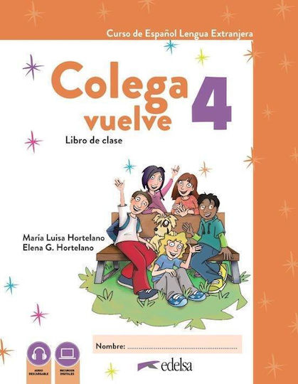 Colega Vuelve 4 A2.2 Pack Libro Del Alumno Cuaderno De Ejercicios Carpeta Edelsa