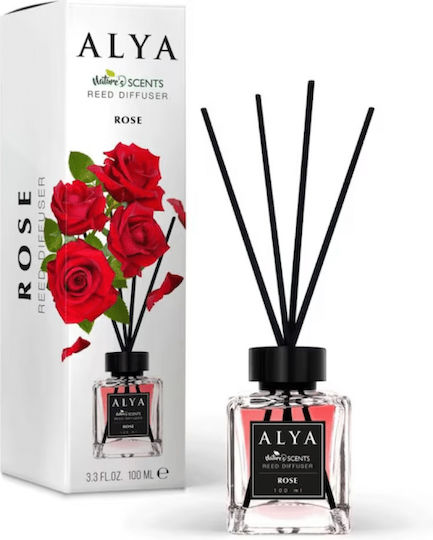 Alya Diffuser με Άρωμα Τριαντάφυλλο 100ml