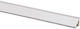 Aluminum Silver Narrow Bevel Joint Cover 15x15x4000mm 248-1212004002