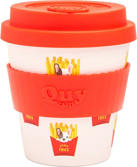QuyCup Чаша Пластмаса с Капак 230мл