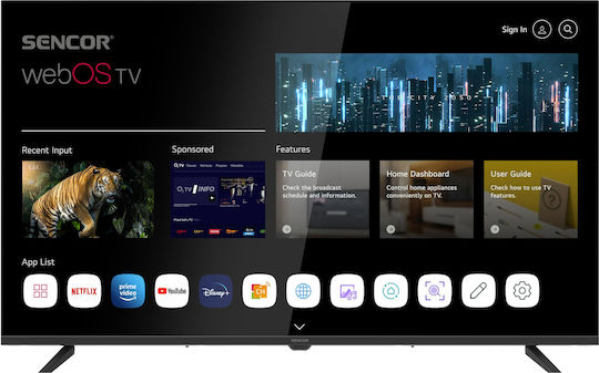 Sencor Smart Televizor 40" Full HD LED SLE 40FS802TCSB HDR (2024)