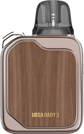 Lost Vape Ursa Baby 3 Kit de poduri 2.5ml cu Baterie Încorporată 1200mAh Oak Wood