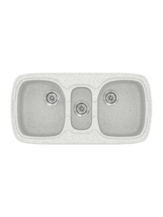 Sanitec Classic 303 03-02-30300 Drop-In Мивка о...