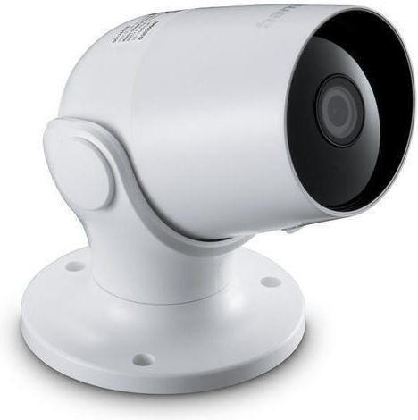 HAMA 176645 IP Surveillance Camera Wi-Fi Full HD 1080p Waterproof with Two-Way Communication Silver