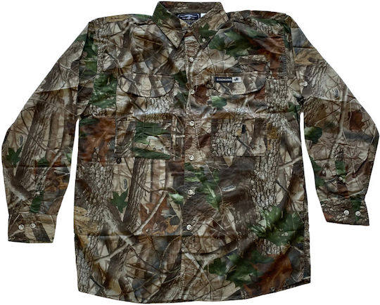 Light Hunting Shirt Winchester Long Sleeve Forest Camo Size L