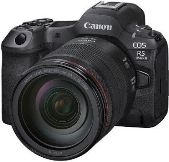 Canon EOS R5 Mark II Mirrorless Cameră Kit (RF 24-105mm F4L IS USM