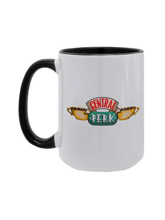 Koupakoupa Mega Mug Ceramic Black 450ml