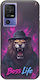 Husă de Telefon Boss Life Lion Tcl 40 Se Negru TPU Silicon Negru
