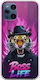 Boss Life Tiger Oppo Find X3 Pro 5G Flexibles TPU Transparentes Silikon