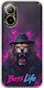 Boss Life Lion Realme C67 4g Гъвкав TPU Прозрачен Силикон
