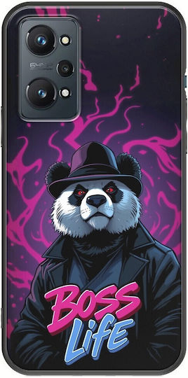 Boss Life Panda Realme GT 2 5G Черен TPU Черен Силикон