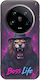 Boss Life Löwe Xiaomi 14 Ultra 5G Schwarz TPU Schwarzes Silikon