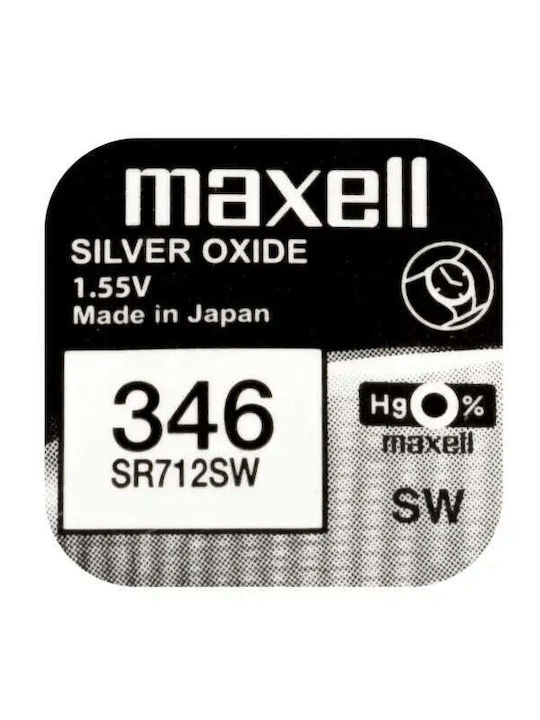 Baterie Buton Argintie Maxell SR712 SW 1.55V 346