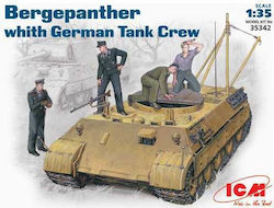 Icm Φιγούρα Μοντελισμού Bergepanther German Tank Crew 1:35 35342