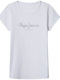 Kids' Shirt Short Sleeve White Hana Glitter