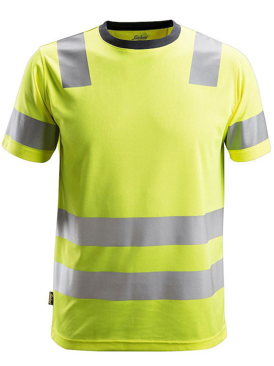 Μπλουζάκι Υψηλής Διακριτότητας 2530 Cl2 Snickers High Vis Orange 5500