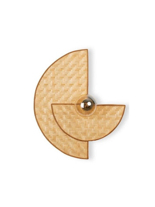 Fos me Leuchte Wand mit Fassung E27 Beige