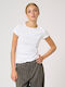 Bluze Damă Tricou Alb Bright