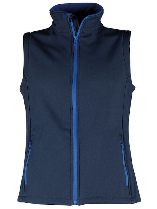 Stenso Aveo Arbeitsweste Softshell Blau