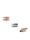 Ro Accessories Κλικ Κλακ 7 Cm Σετ 2 Τμχ 12-0049 Ροζ Χρυσο
