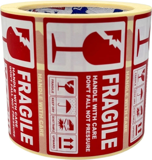 thessPACK 500 Self-Adhesive Label Rolls 90x54mm 1pcs