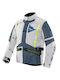 Dainese Sterrato Χειμερινό Ανδρικό Μπουφάν Μηχανής Αδιάβροχο Glacier/Grey/Blue